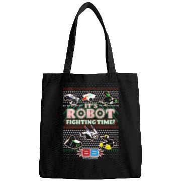 Discover Battlebots It'S Robot Fighting Time Ugly Bags