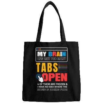 Discover My Brain Has Too Many Tabs Open For A Software Bags