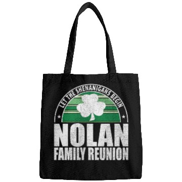 Discover Nolan Family Reunion Irish Bags
