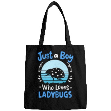 Discover Ladybug Insect Ladybug Lover Retro Bags