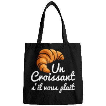Discover French Croissant Bread Un Croissant S'Il Vous Bags