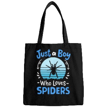 Discover Spiders Arachnid Spider Lover Retro Bags