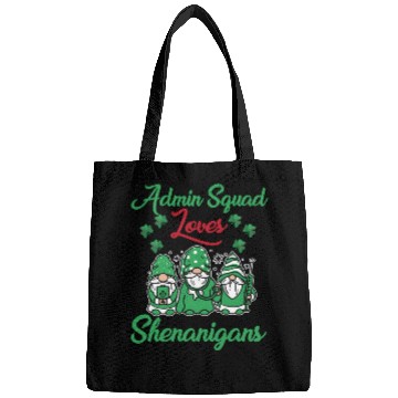 Discover Admin Squad Love Shenanigans St. Patrick's Day Bags