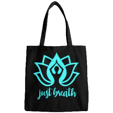 Discover Just Breath Yoga Namaste Zen Lotus Bags