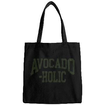 Discover Avocado Vegan Avocado-Holic For Vegetarians Bags