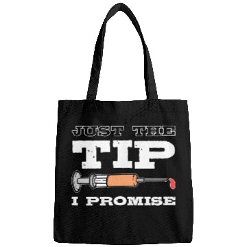 Discover Just The Tip Blood Donor Medical Phlebotomist Gift Bags