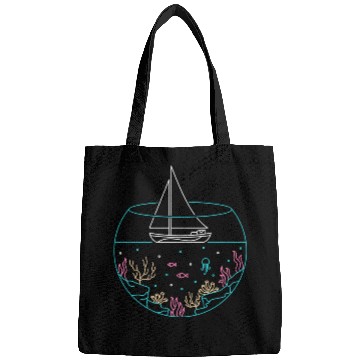 Discover Sail To The Ocean Bags