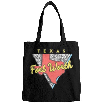 Discover Fort Worth Texas Triangle Tx City Bags