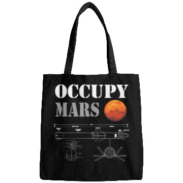 Discover Occupy Mars Starship Rocket Bags