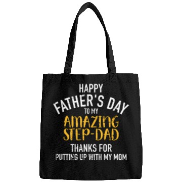 Discover Happy Father'S Day Step Dad Bags