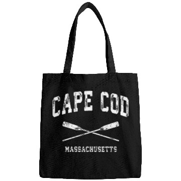 Discover Cape Cod Massachusetts Nautical Crossed Oars Bags