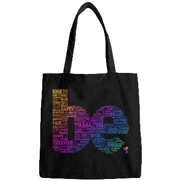 Discover Inring Positive Word Be Colorful Letter Bags