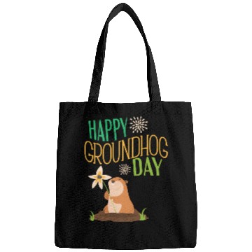 Discover Groundhog Day 2021 Happy Ground Hog Bags