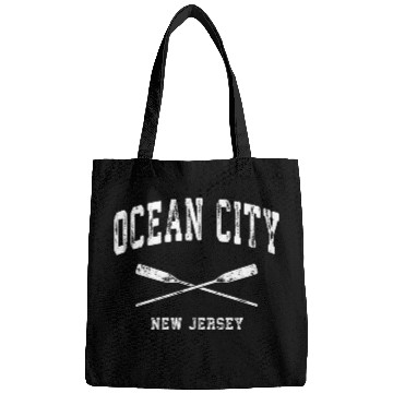 Discover Ocean City New Jersey Nautical Crossed Oars Bags