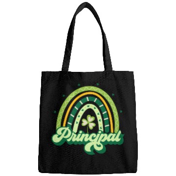 Discover Boho Rainbow Shamrock One Lucky Principal St Bags