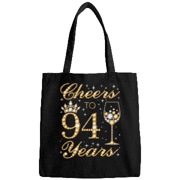 Discover Cheers To 94 Years 94Th Queen'S 94 Bags