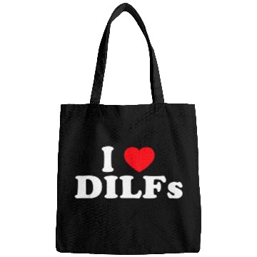 Discover I Love Dilfs I Heart Dilfs Bags