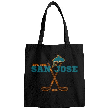 Discover San Jose Est 1991 Sports Team Novelty Athletic Bags