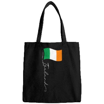 Discover Ireland Signature Flag Pole Elegant Patriotic Bags