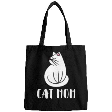 Discover Cat Mom Kitty Cats Moms Crazy Cat Lady Bags