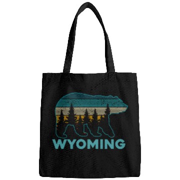 Discover Wyoming Grizzly Bear Nature Hiking Bags