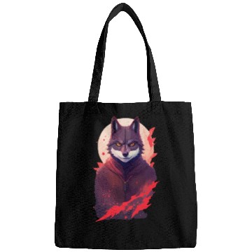 Discover Ninja Style: The Cute Wolf Face with a Twist of Me Bags