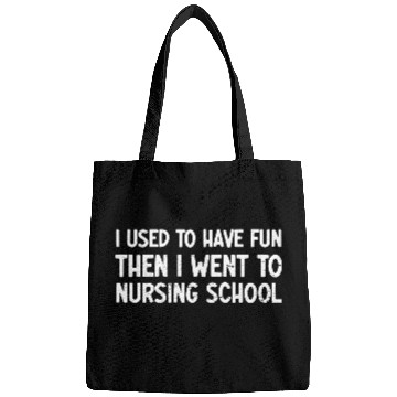Discover Funny Nurse Nursing School Student Future School Bags