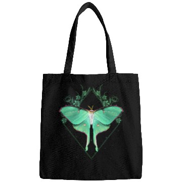 Discover Luna Moth Beautiful Butterfly Insect Themed Bags