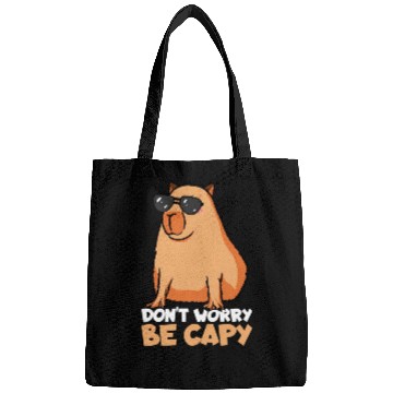 Discover Don'T Worry Be Capy Capybara Bags