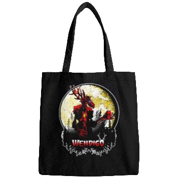 Discover Wendigo New Monster inwalker Cryptid Evil Bags