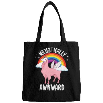 Discover Majestically Awkward Llamacorn Llama Uorn Bags