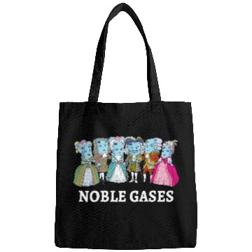 Discover Noble Gases Science Pun Joke Funny Periodic Table Bags