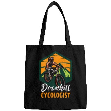 Discover Downhill Cycologist Retro Sunset Cycling Bags