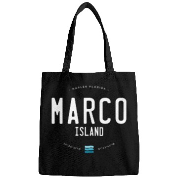 Discover Marco Island Naples Florida Beach Waves Bags