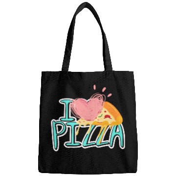 Discover i love pizza Bags