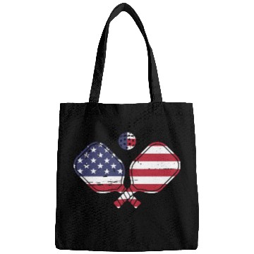 Discover Patriotic Pickleball US Flag Paddleball Design Bags