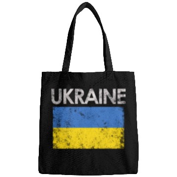 Discover Ukraine Ukrainian Flag Pride Bags