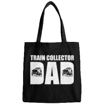 Discover Train Collector Dad Model Train Father's Day Bags