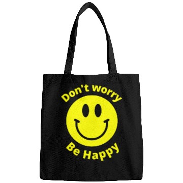Discover Do Not Worry Be Happy Sunshine Happiness Face Bags