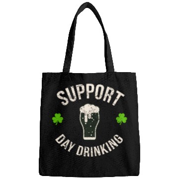Discover Support Day Drinking Saint Pattys Bags