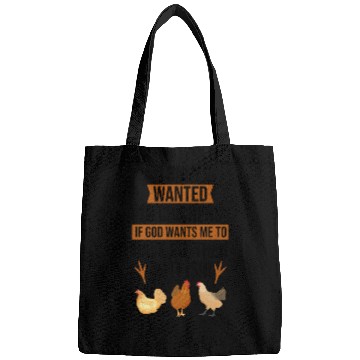 Discover Funny I Only Wanted 10 Chickens Bags