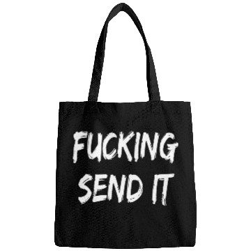 Discover Fucking Send It Snowmobile Dirt Bike Fan Bags