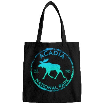 Discover Acadia National Park Np Maine Moose Bags