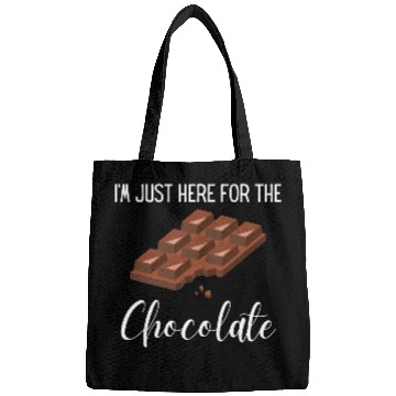 Discover I m Just Here For the Chocolate, funny saying,gift Bags