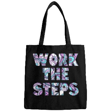 Discover Work the Steps paisley Bags