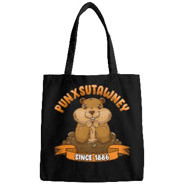 Discover Groundhog Day Phil Ground Hog Punxsutawney Bags