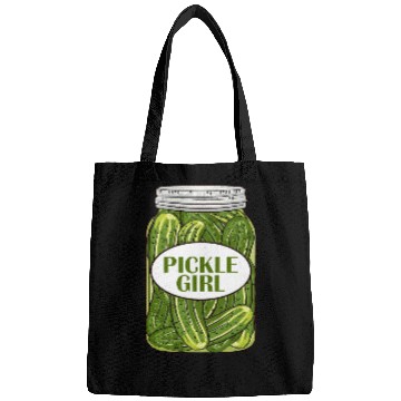 Discover Pickle Girl Who Loves Pickles Bags