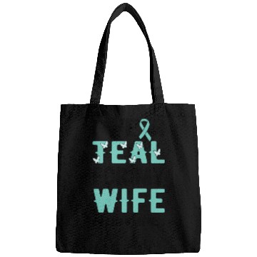 Discover I Wear Teal For My Polycystic Ovary Pcos Warrior Bags