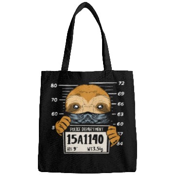 Discover Sloth Mugshot Bags