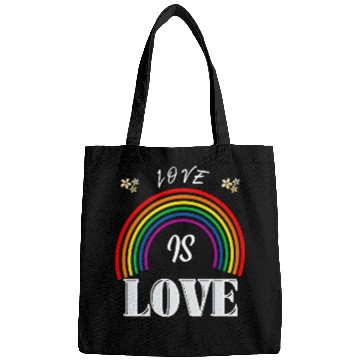 Discover Love Is Love Bags